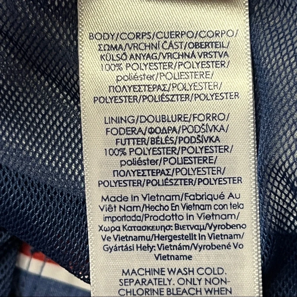 Chaps red and blue cargo swim trunks - Picture 7 of 7